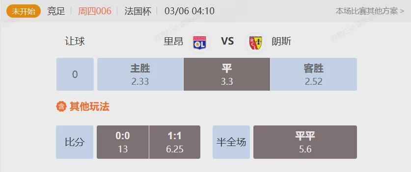 九游娱乐app下载-聚焦法国杯大战 里昂VS朗斯